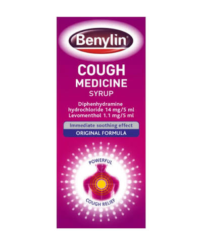 Benylin Cough Medicine Syrup -  125ml