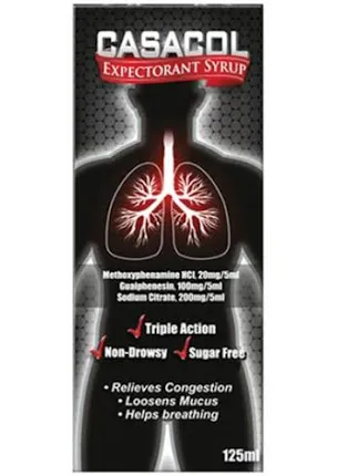 Casacol Expectorant Syrup -  125ml