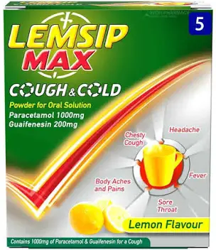 Lemsip Max Cough & Cold - 6 Sachets