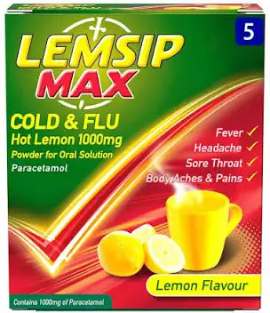 Lemsip Max cold & Full - 5 Sachets