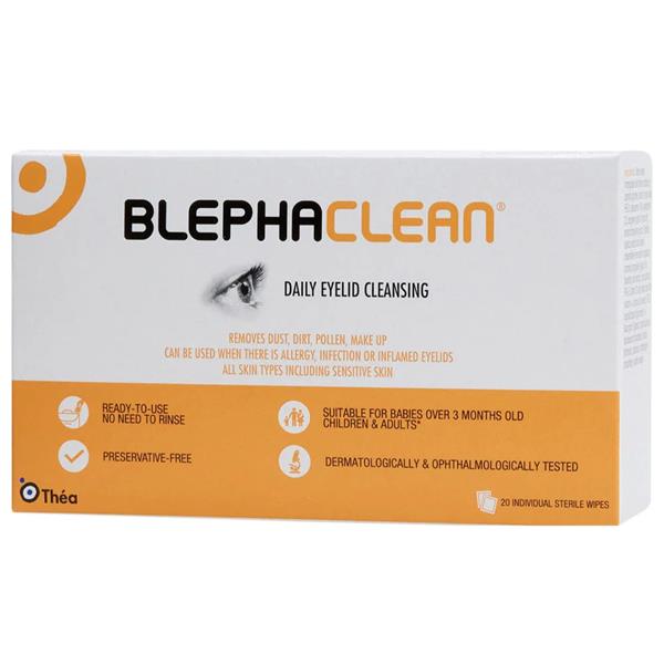 Blephaclean eye wipes