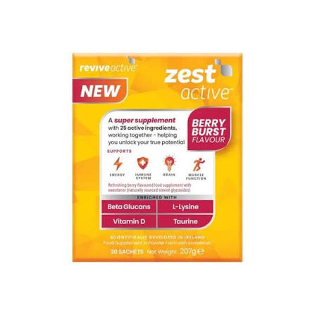 Revive Active Zest Active Berry Burst Flavour - 30 Sachets