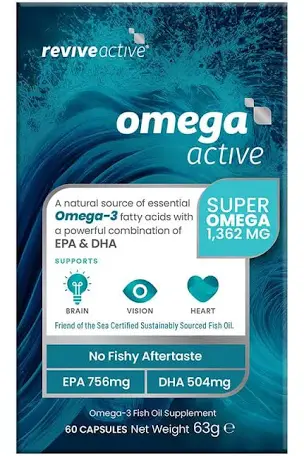 Revive Active Omega Active Capsules - 60 Capsules