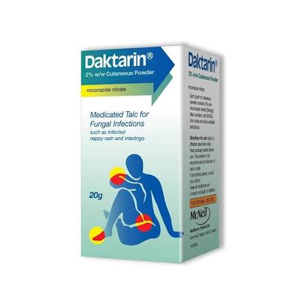 Daktarin 2% Antifungal Powder - 20g