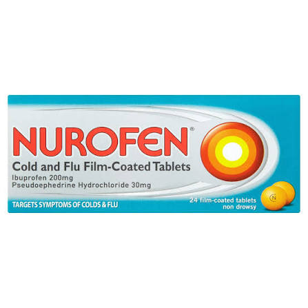 Nurofen Cold & Flu Tablets - 24 Pack