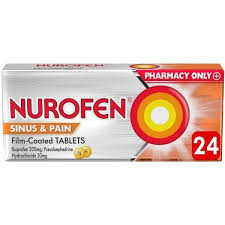 Nurofen Sinus & Pain Tablets - 24 Pack