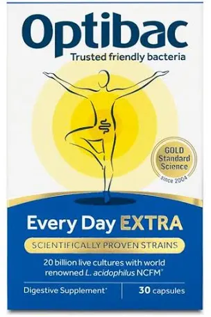 Optibac Every Day Extra Digestive Supplement - 90 Capsules