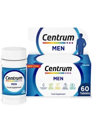Centrum Men Food Supplement - 60 Tablets