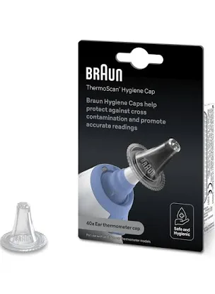 Braun best thermometer hygiene caps