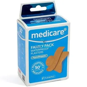 Medicare Family Waterproof Plasters