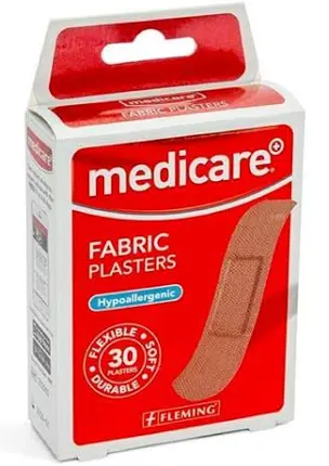 Medicare fabric plasters