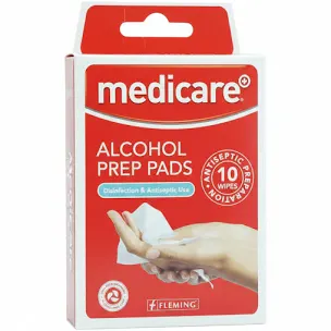 Medicare Alcohol Prep Pads 10