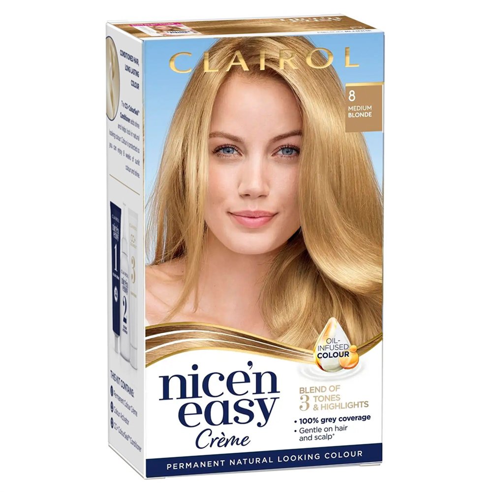 Clairol Nice’n Easy Medium Blonde 8