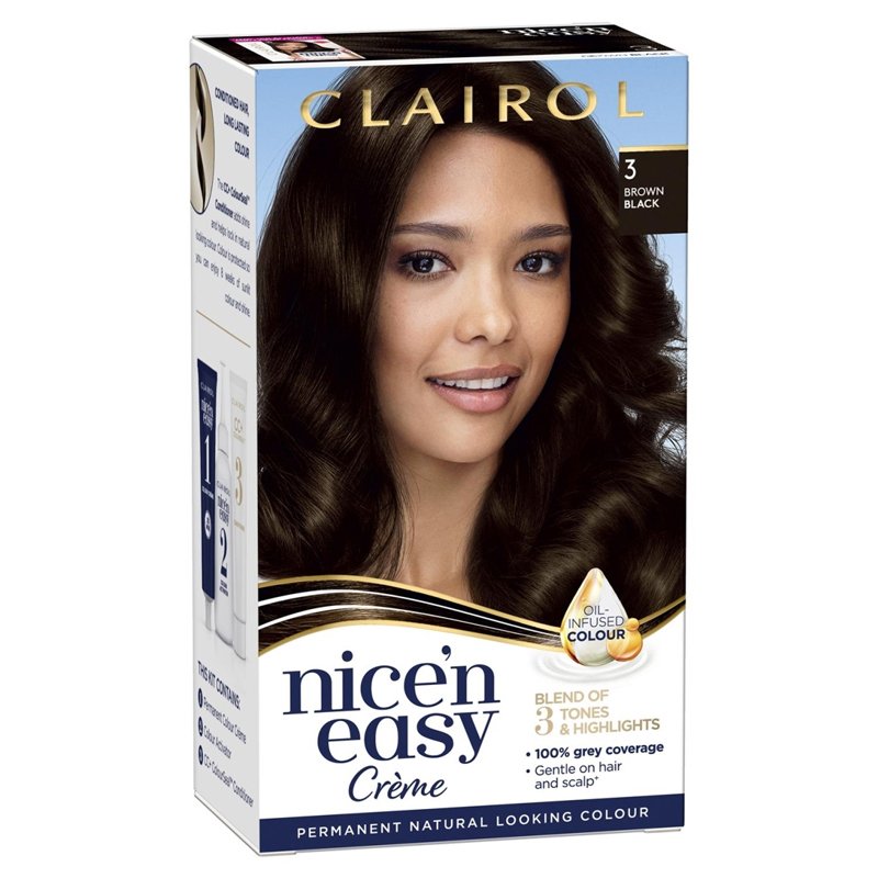 Clairol Nice’n Easy Brown Black 3