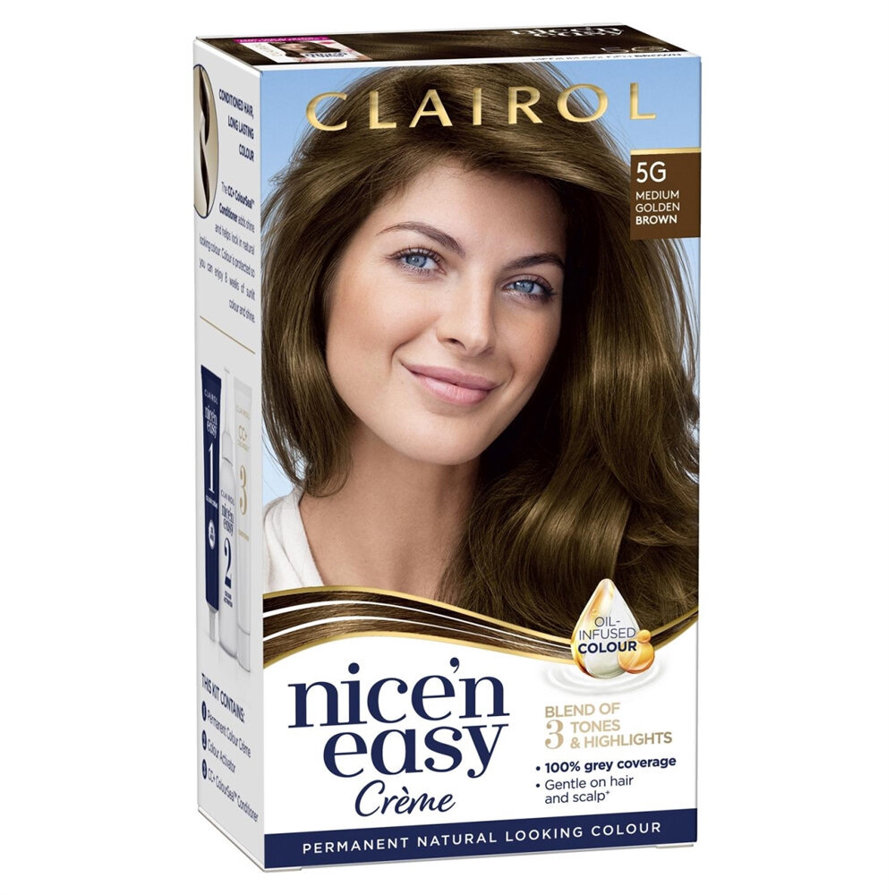 Clairol Nice’n Easy Medium Golden Brown 5G