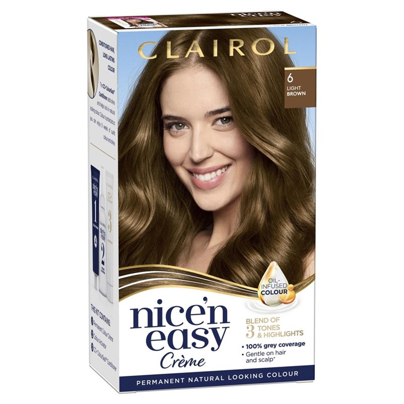 Clairol Nice’n Easy Light Brown 6