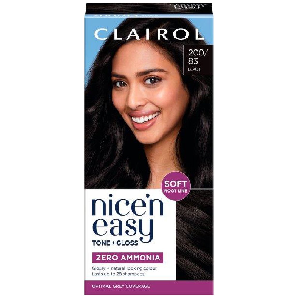 Clairol Nice’n Easy No Ammonia Black 200/83