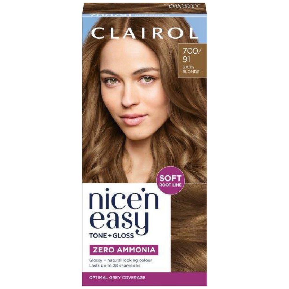 Clairol Nice’n Easy No Ammonia Dark Blonde 700/91