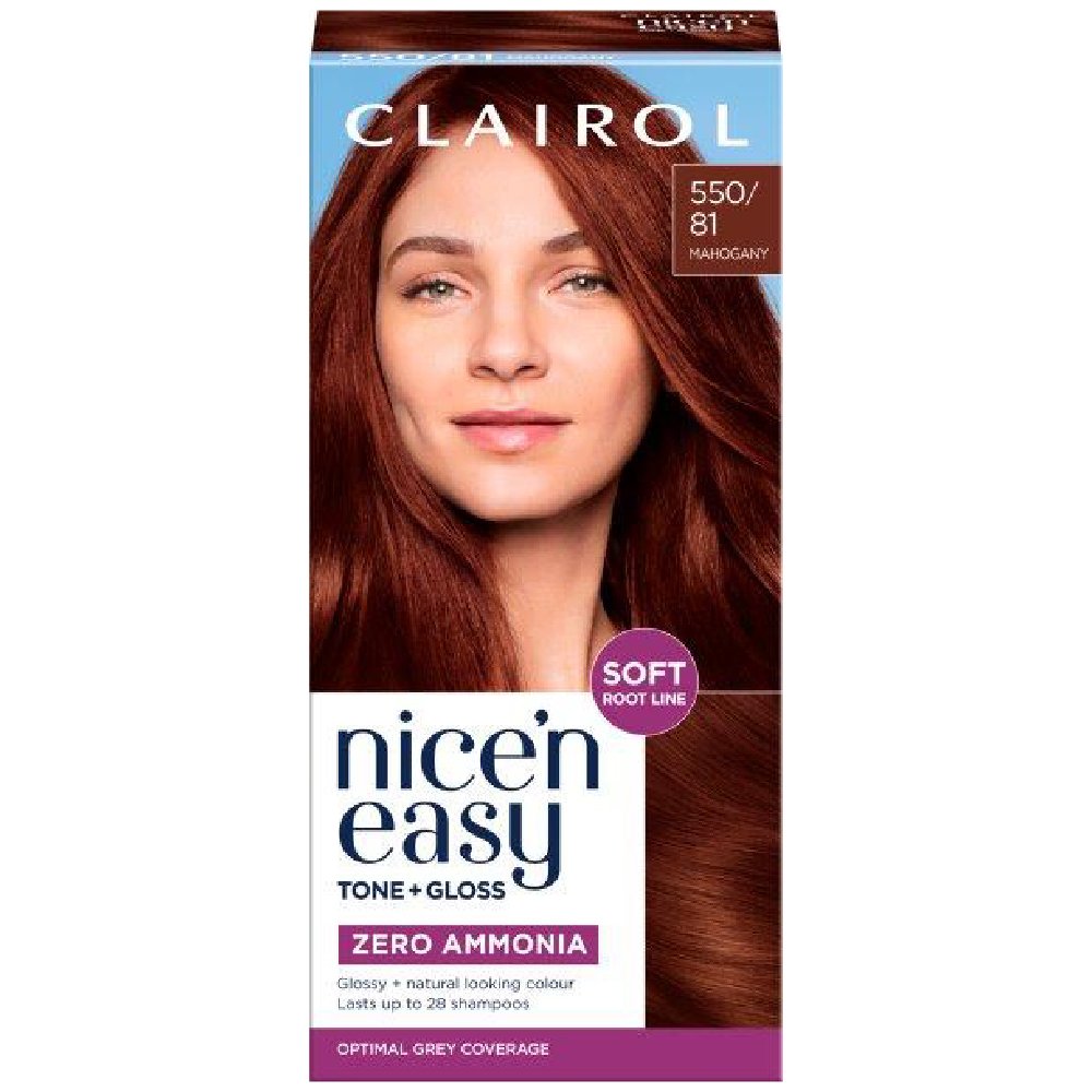 Clairol Nice’n Easy No Amonia Mahogany 505/81