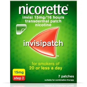 Nicorette Step 2 15mg 7pcs patches