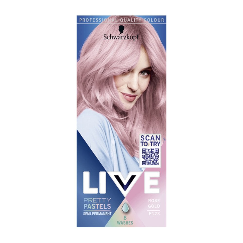 Schwarzkopf Live Rose Gold P123