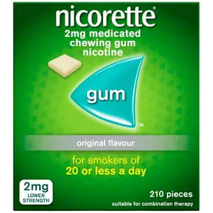 Nicorette Gum 2mg Original 210