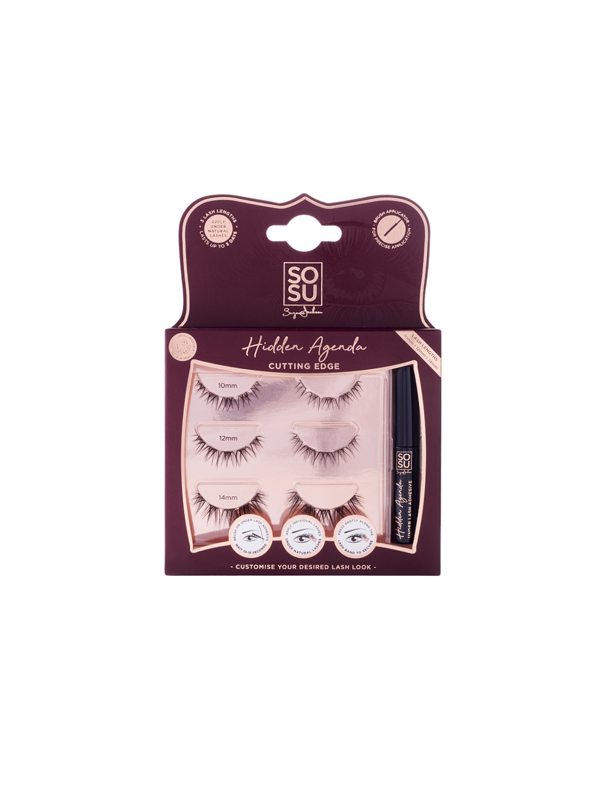 SOSU Hidden Agenda Cutting Edge Lashes