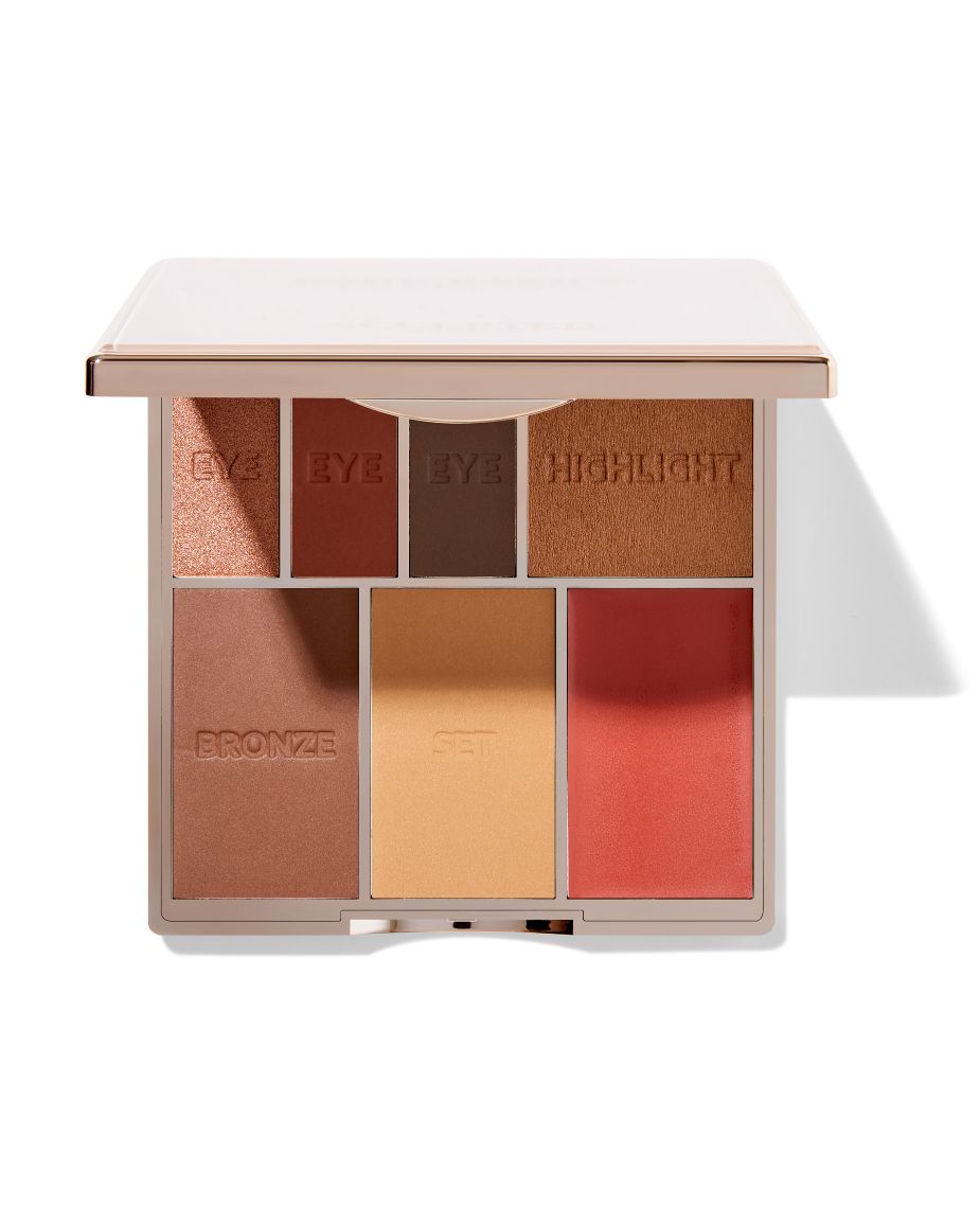 Sculpted By Aimee Bare Basics Eyes & Face Palette - Peony
