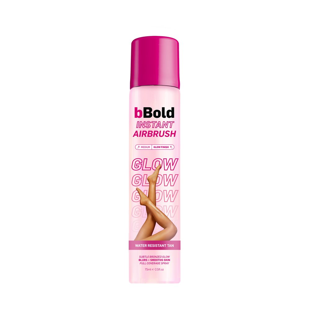 bBold Instant Airbrush Glow Finish Tan -  Medium