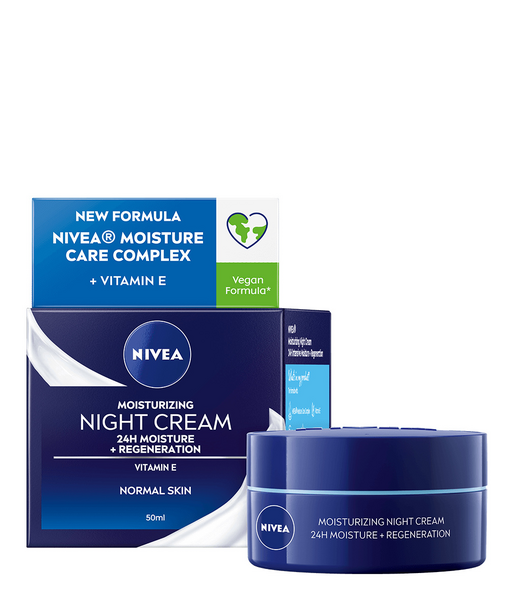 Nivea Moisturising Night Cream Normal Skin - 50ml