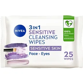 Nivea 3 in 1 Sensitive Cleansing Wipes