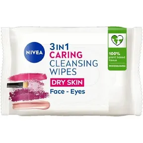 Nivea 3 in 1 Caring Cleansing Wipes