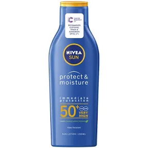 Nivea Sun Protect & Moisture Cream 50+ Sun Protection - 200ml