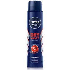 Nivea Men Dry Impact Spray Antiperspirant - 150ml