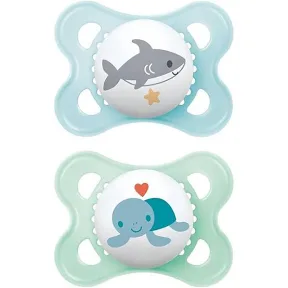 Mam Original Silicon Soothers 0-6 Months - 2 Pack
