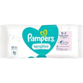 Pampers Sensitive Baby wipes - 52 pack