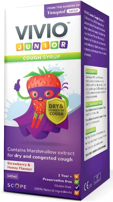 Vivio junior cough syrup - 140ml