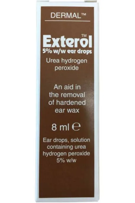 Exterol 5% w/w ear drops - 8ml