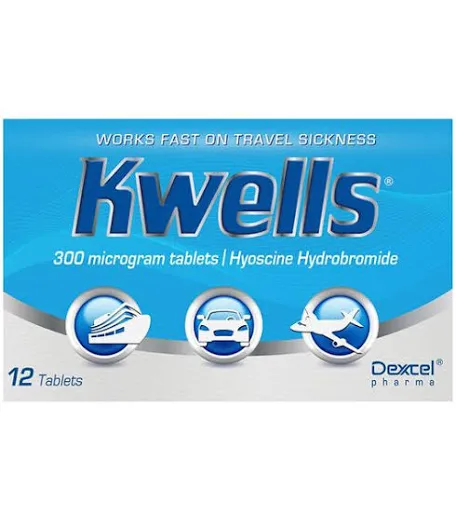 Kwells 300mcg tablets - 12 pack