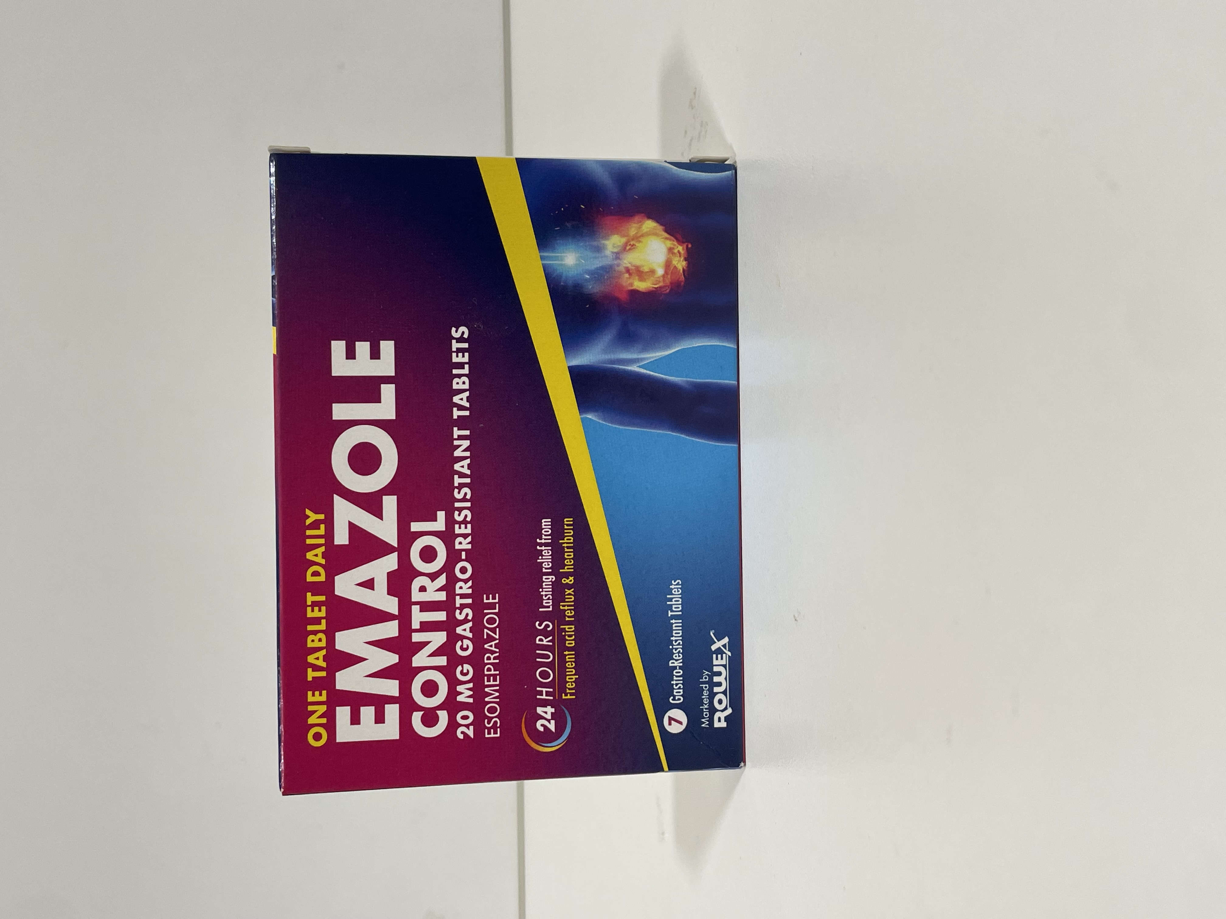 Emazole Control 20mg Gastro Resistant Tablets - 7 pack