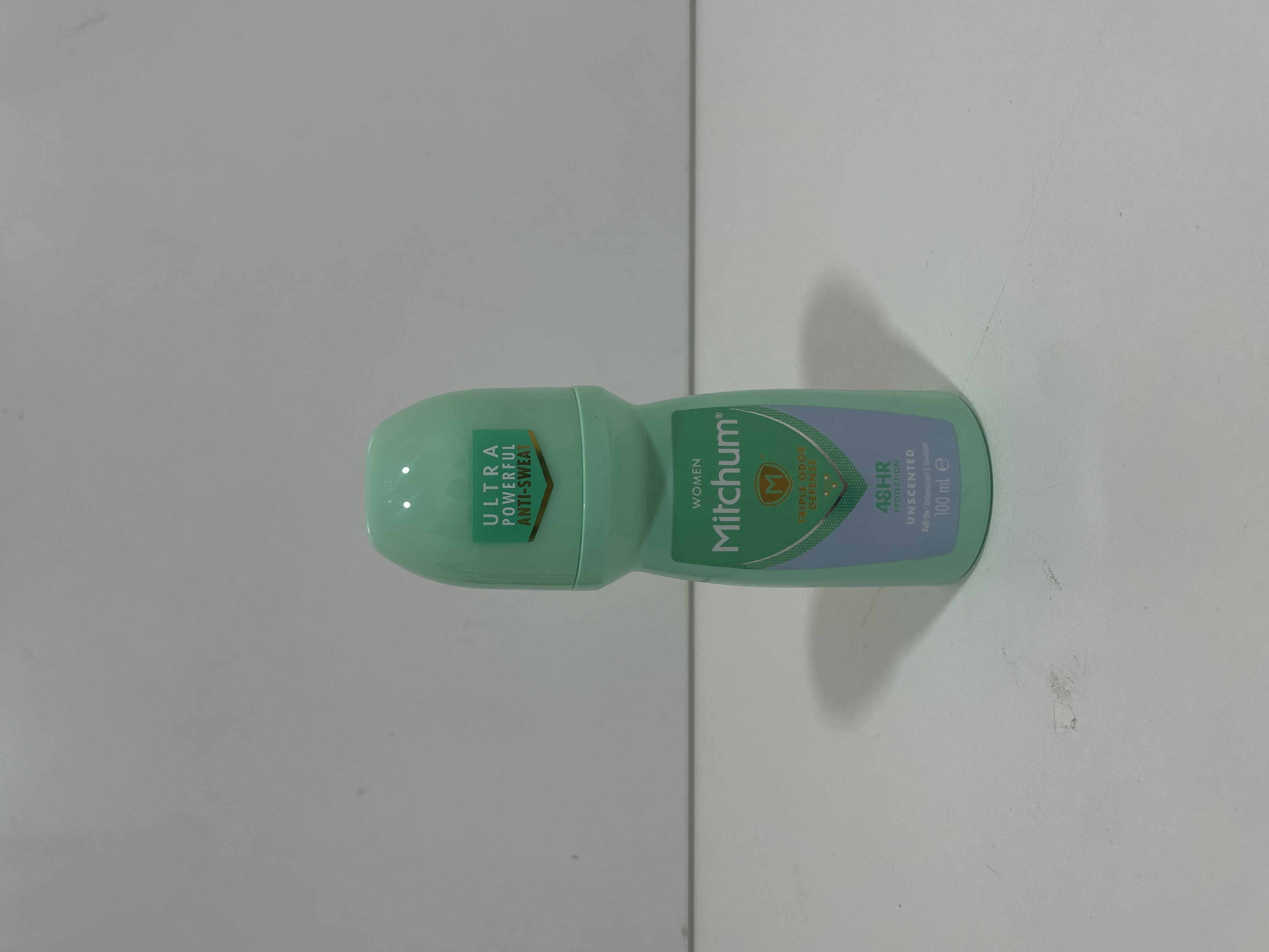 Mitchum Unscented Roll-On Deodorant - 100ml