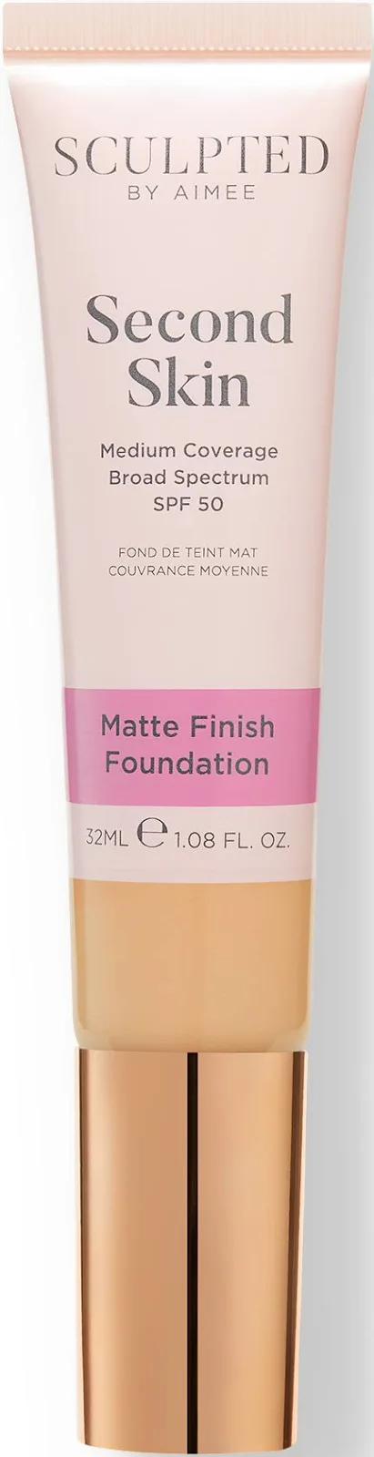 Sculpted By Aimee Second Skin Matte Finish Foundation - 2.0 Fair
