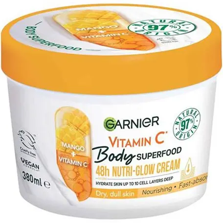 Garnier Body Superfood Nutri-Glow Body Cream - 380ml
