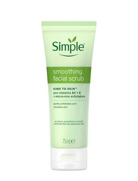 Simple Smoothing Facial Scrub. - 75ml