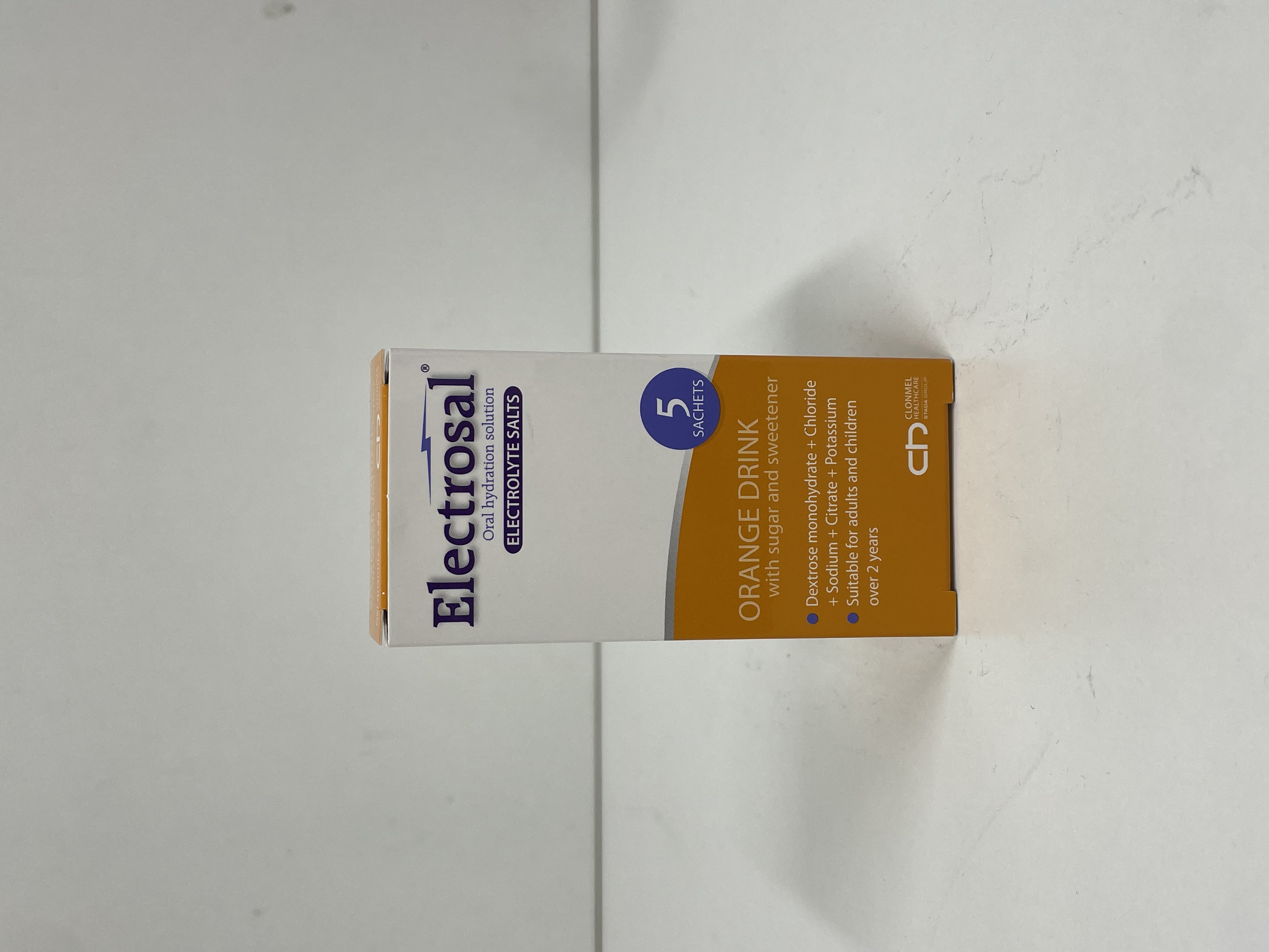 Electrosal Oral Hydration Solution Orange - 5 Sachets