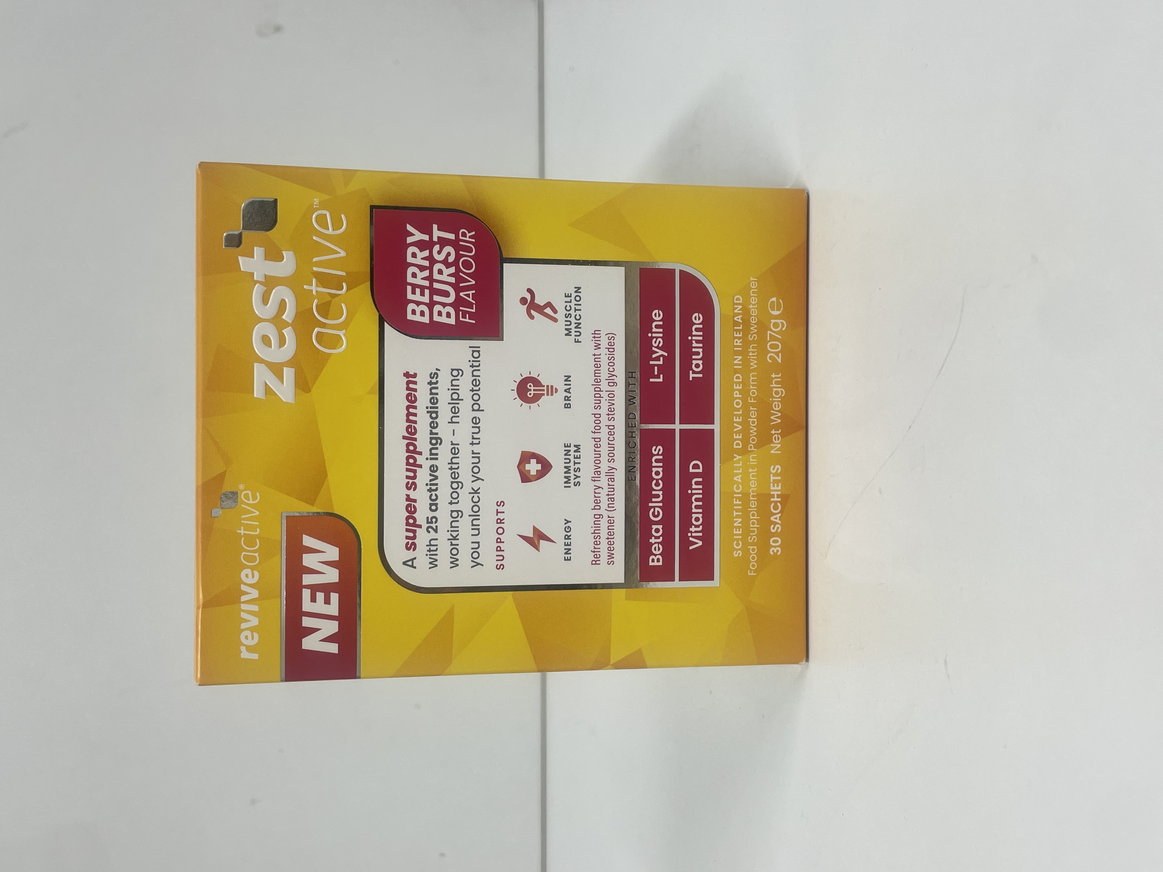 Revive Active Zest Active Berry Burst Flavour - 30 Sachets