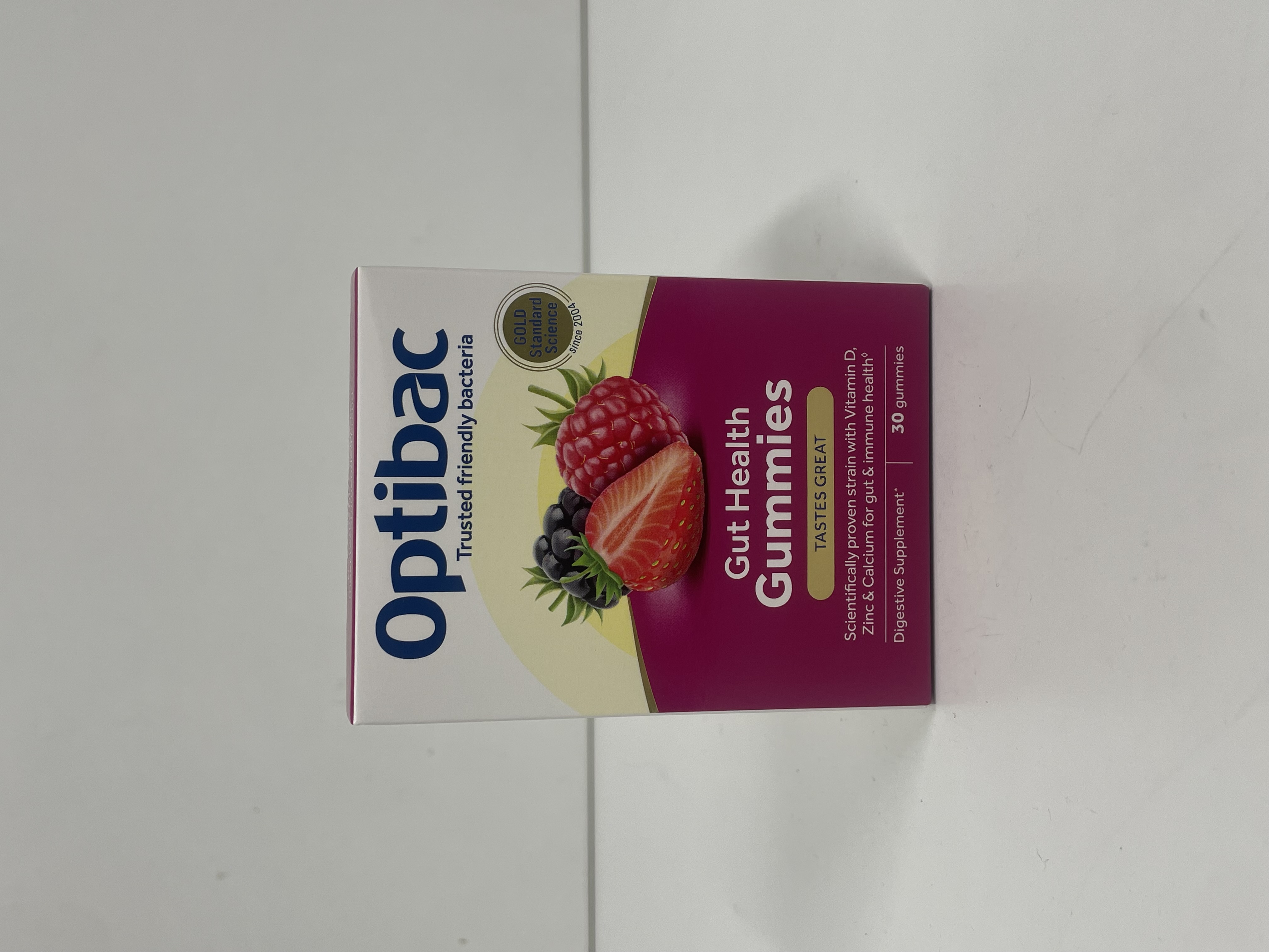Optibac Gut Health Gummies Digestive Supplement - 30 Gummies