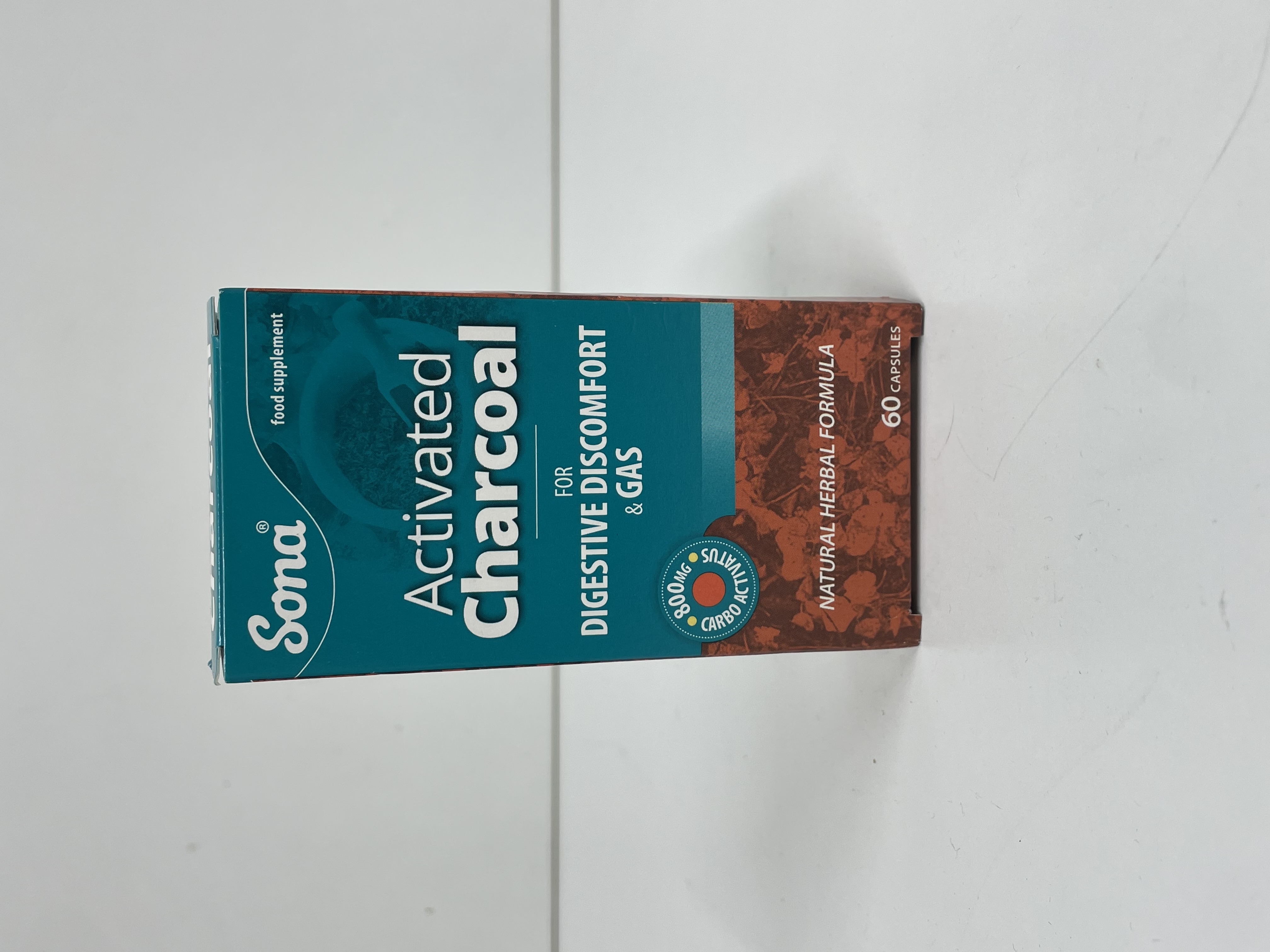 Sona Activated Charcoal - 60 Capsules