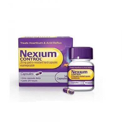 Nexium Control 20mg Gastro Resistant Capsules - 14 Pack