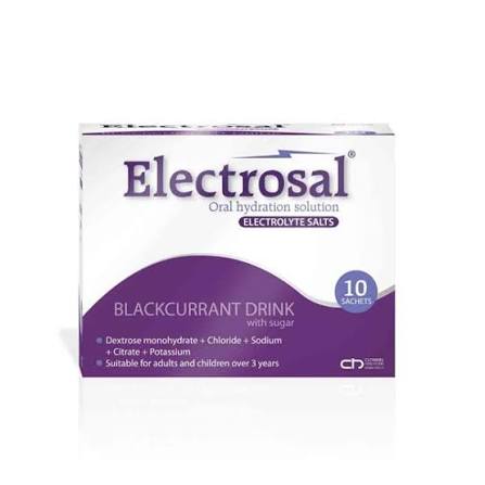 Electrosal Oral Hydration Solution Blackcurrant - 10 Sachets